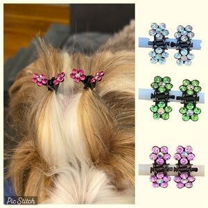 Mini Rhinestone Claw Hair Clips